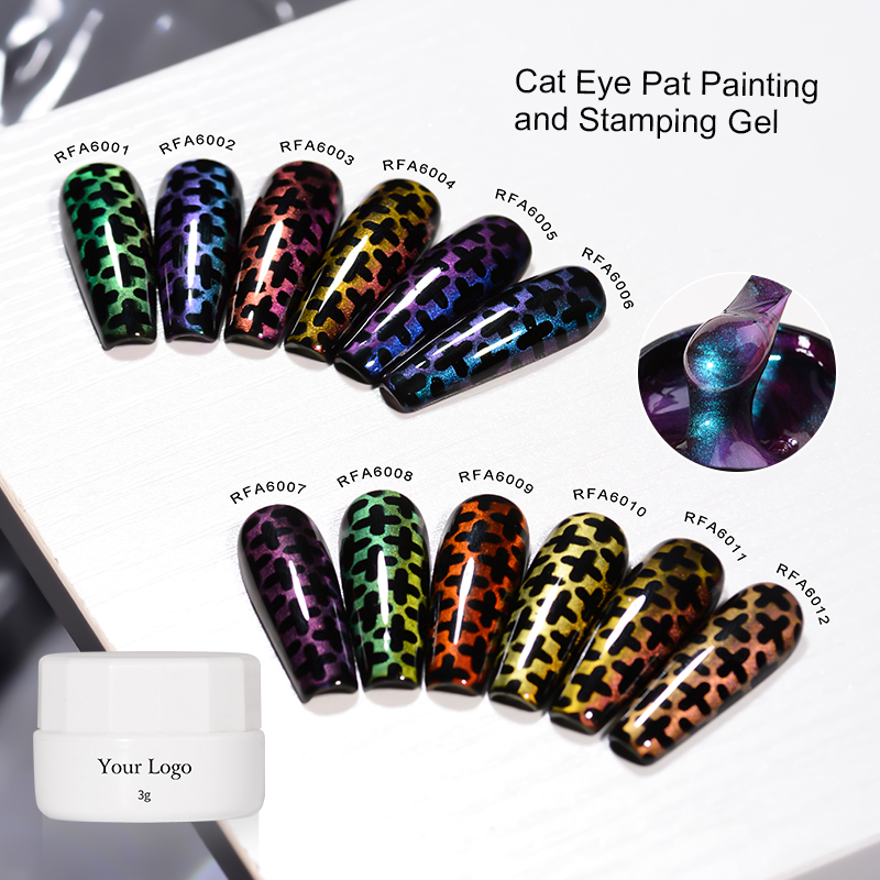 Cat Eye Pat Painting and Stamping Gel