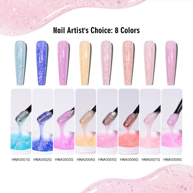 Starry Brocade Builder Gel