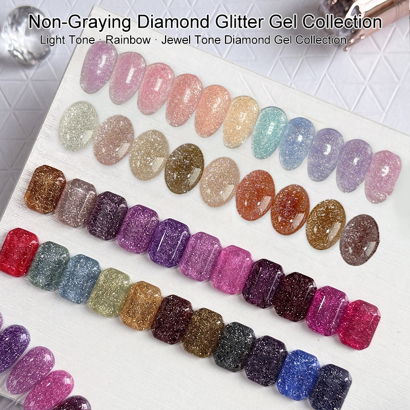 Non-Graying Diamond Glitter Gel Collection