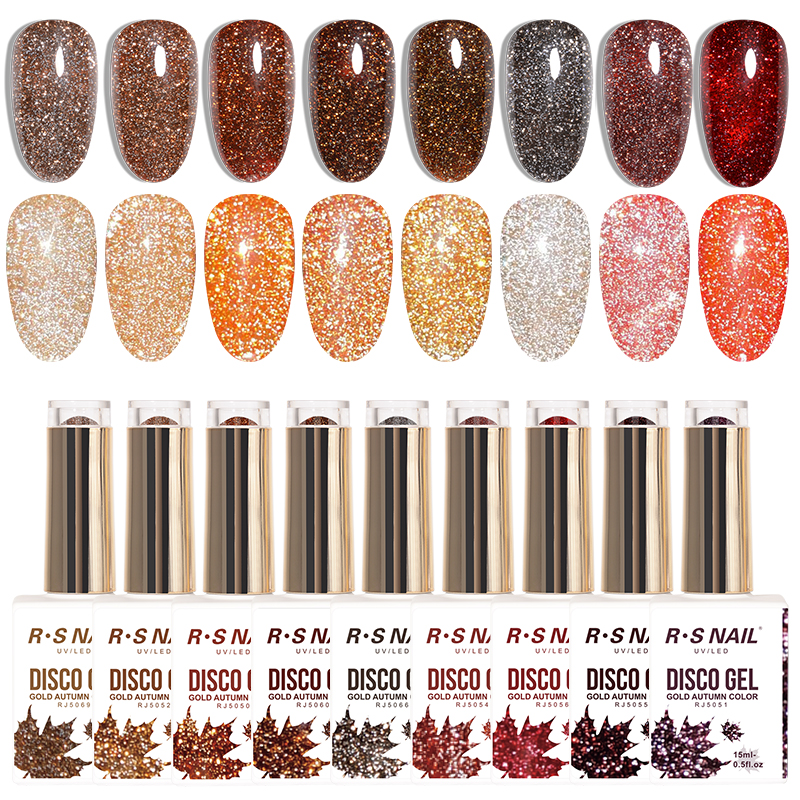 Gold Autumn Premium Disco Gel