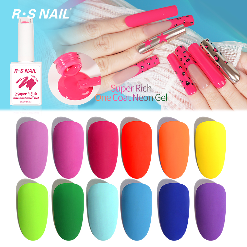 Super Rich One Coat Neon Gel