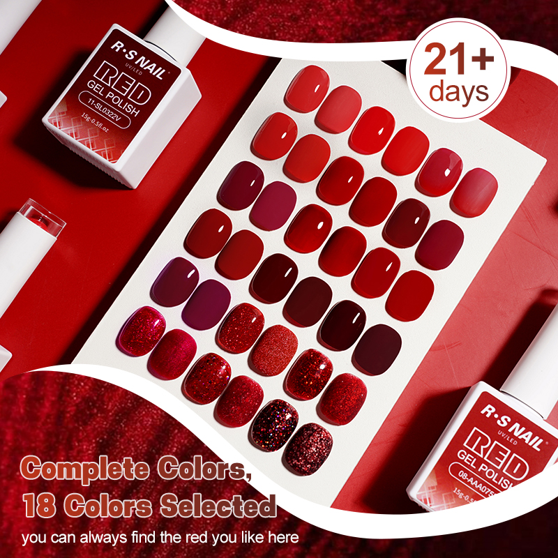 GEL POLISH-RED