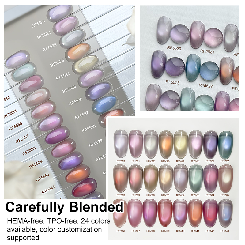 2μm Micro Ember Cat Eye Gel