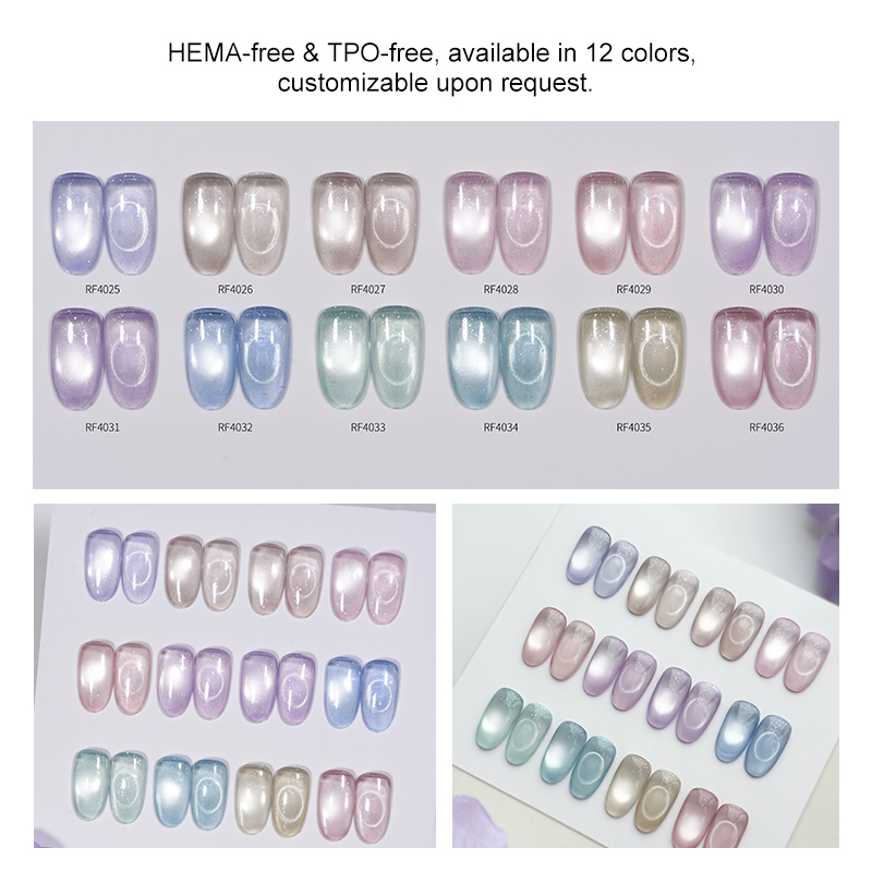 Ice Crystal Cat Eye Gel